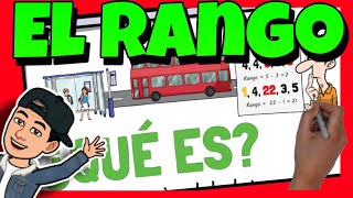 🔴 Como CALCULAR el RANGO de un CONJUNTO de DATOS