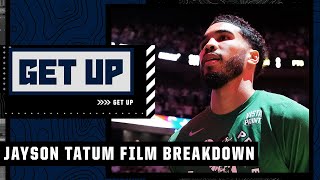 Jayson Tatum film breakdown 🎥: How the Celtics can help create more space in Game 2 | Get Up
