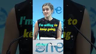 Love Yourself & Build Yourself Up l Emma Watson Inspiring Speech #Shorts