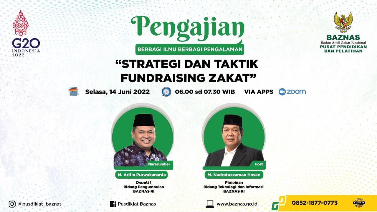 STRATEGI DAN TAKTIK FUNDRAISING ZAKAT - YouTube