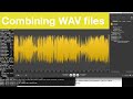 Quick Tip: Combining WAV files into one big file (macOS)