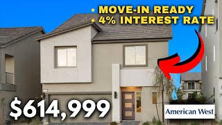 Move-In Ready 3-Story Home in Las Vegas | 4% Interest Rate Available | Wesley Park by America West