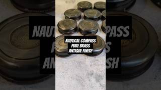 Pure Brass Nautical Compass Customised Logo #compass #brass #punjabisong