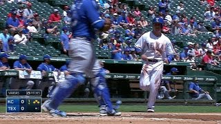 KC@TEX: A. Beltre doubles to give Rangers the lead