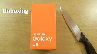 Samsung Galaxy J5 - Unboxing \u0026 First Look!