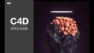 渐壹渐贰J006_C4D 克隆+动力学球体生长动画中文教程Cinema 4D Tutorial