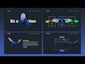 Create 3D Animation Website on Scroll using HTML CSS & Javascript