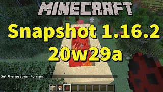 Minecraft 1.16.2 Snapshot 20w29a Pillager Salute Patched and Many Bug Fixes