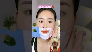 TISU AJAIB BISA BIKIN CANTIK DAN GANTENG ! #skincare #beauty #reaction