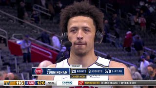 Pistons LIVE 1.10.22: Cade Cunningham