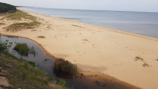 7 Länder Reise Weiße Düne von Saulkrasti White Dune Saulkrasti Inčupe einmal um die Ostsee  Lettland