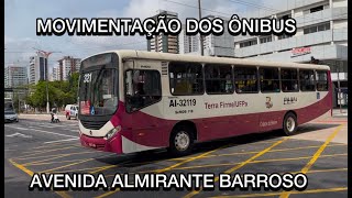 MOVIMENTAÇÃO DOS ÔNIBUS NA AVENIDA ALMIRANTE BARROSO #4 #belem #busologia #onibus