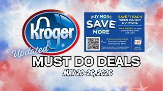 *ICE CREAM!* Kroger UPDATED Must Do Deals for 5/20-5/26 | MEGA SALE, BOGO, Weekly Digitals, & MORE