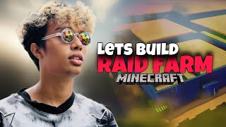 LETS BUILD RAID FARM PART 1 ||  MALAYALAM MINECRAFT EPS 9 || KMC KOMBAN , AJ GAMING ZONE , KANNAN YT