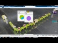 Factory flow in DELMIA-3DEXPERIENCE