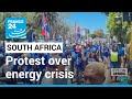Protesters march on ANC office over South Africa energy crisis • FRANCE 24 English