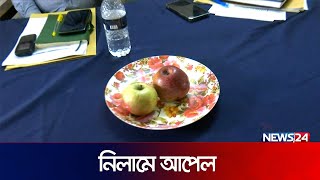 এবার নিলামে উঠেছে ২৫ টন আপেল | Apple Auction | Auction | Chittagong Custom | News24