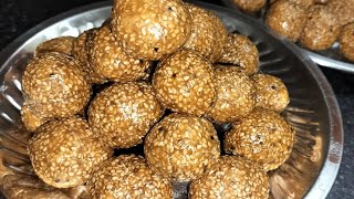 गुड मे डाले ये 1 सीक्रेट चीज लड्डू नरम मुलायम ही बनेगे | til gud laddu | Til Gud Ladoo - Tilkut