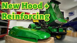 How To Replace and Reinforce a John Deere Tractor Hood