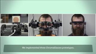 ChromaGlasses: Computational Glasses for Compensating Colour Blindness