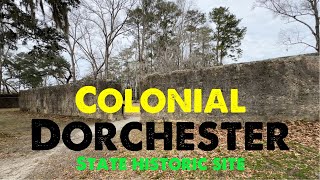 Vlog#:18 P-2 COLONIAL DORCHESTER STATE HISTORIC SITE | Walking Tour [HDR]