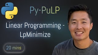 Linear Programming with PuLP - LpMinimize