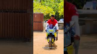 ඒක නම් ගැම්මක් ආ 😎🙄 ඒක කොහොමද ඒකහ මරැ YZF R1 Yamaha R1 #srilanka #bikelover #shorts #viral #bikelove