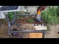 Solar corn shelling machine | Portable corn sheller