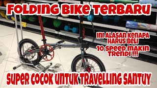 Unboxing dan Review Folding 16 AVAND RE-ARM X SUPER SUPER COCOK BUAT TRAVELLING #Sepedalipat #sepeda