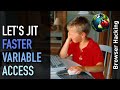 Browser hacking: JIT fast path for variable access