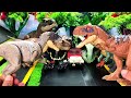 jurassic action dino collection sinotyrannus t rex rajasaurus indoraptor indominus rex..