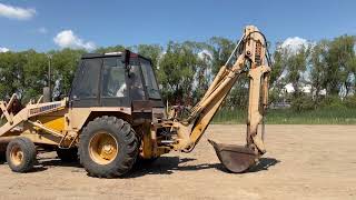 Case 580C Backhoe extenda-hoe, S/N 8972212, Selling August 18, 2024 @ www.fraserauction.com