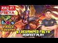 R7 REVAMPED FREYA PERFECT GAMEPLAY [ RRQ R7. Freya ] Mobile Legends