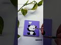 Easy panda drawing_#art and craft by sultana