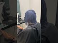 ブルー　 大阪美容室 カラー ケアブリーチ ブリーチ 梅田美容室 ハイトーンカラー ヘアカラー 青 ブルー 水色