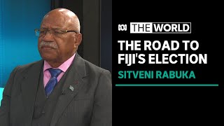 Former Fijian PM Sitiveni Rabuka makes his pitch for power ahead of election | The World