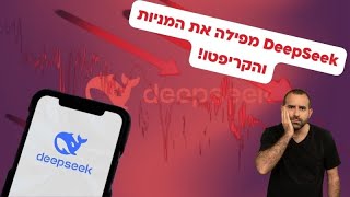 דיפסיק (DeepSeek) מפילה את המניות והקריפטו: מה התחנות הבאות?