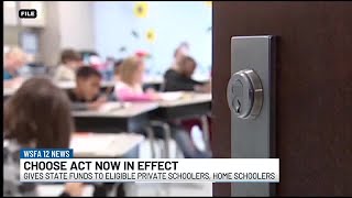 New Alabama law in effect that gives state funds to eligible families with private, homeschool st...