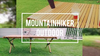 ลองแกะกล่องรีวิว โต๊ะไม้บีช Mountainhiker Outdoor @Ratthanan624