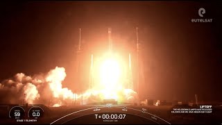 SpaceX launches Eutelsat 10B communications satellite, booster expended
