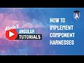 How to implement Angular component harnesses