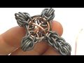 HOW TO MAKE A CROSS PENDANT? MAILLE PATTERN TUTORIAL