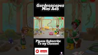 Gardenscapes mini Ads| Game Digger | #gamingvideos #gaming #gardenscapesminigames #gameplay