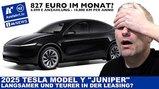 2025 Tesla Model Y Juniper Launch Edition: 827 euros to lease? Now they're completely free!