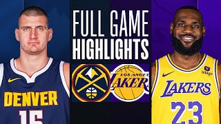NUGGETS at LAKERS | FULL GAME HIGHLIGHTS | March 2, 2024
