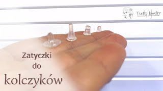 Jakie jest najlepsze zapięcie do kolczyków? Silikonowe zatyczki do kolczyków. Motylki do kolczyków.