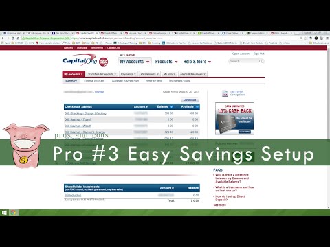 Capital One 360 PROS and CONS | Checking & Savings Account Review Capital One 360 PROS and CONS | Checking & Savings Account Review