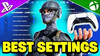 NEW BEST Controller SETTINGS + Sensitivity on PS4 (Fortnite Tutorial)