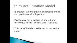 Ethics & Psychology: Ethical Decision-making (Part 1)