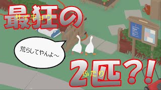 【2人実況】農場荒らしてみた【Untitled Goose Game】